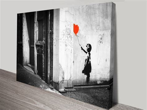 banksy prints on canvas